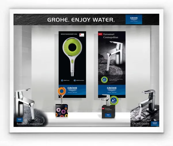 Bild: at sales communications wirbt für GROHE