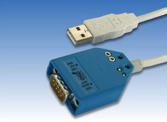 Bild: kompakte CAN USB Schnittstelle im DSUB9 Gehäuse (CAN-USB/Micro)