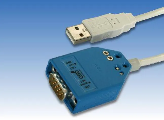 Bild: kompakte CAN USB Schnittstelle im DSUB9 Gehäuse (CAN-USB/Micro)