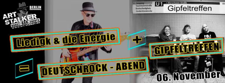 Bild: Deutschrock - Abend im Doppelpack mit Liedigk & Die Energie + Gipfeltreffen