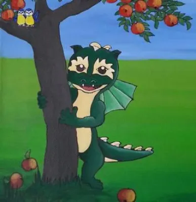 Bild: Haben Sie schon einmal von einem Drachen gehört, der Vegetarier ist?