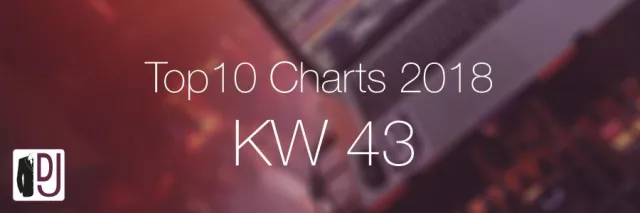 Bild: Aktuelle Top Ten-Charts KW 43/2018