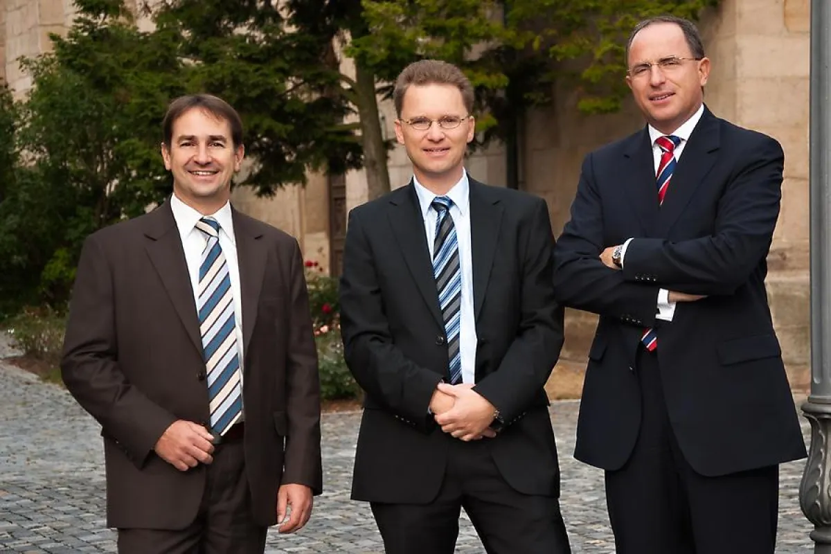 Der Vorstand der WeWebU Software AG: Jens Dahl, Stefan Waldhauser und Jörg Limberg (v.l.n.r.).