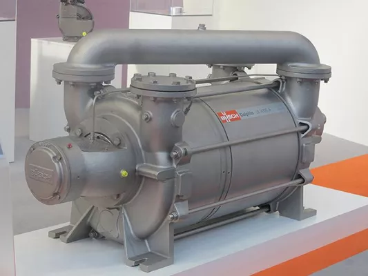 Vakuumsysteme mit Schrauben- und Flüssigkeitsring-Vakuumtechnologie Bild: Vakuumsysteme mit Schrauben- und Flüssigkeitsring-Vakuumtechnologie