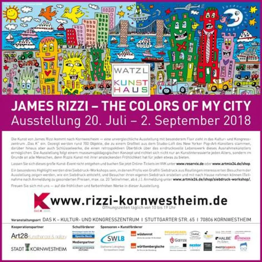 James Rizzi - THE COLORS OF MY CITY
