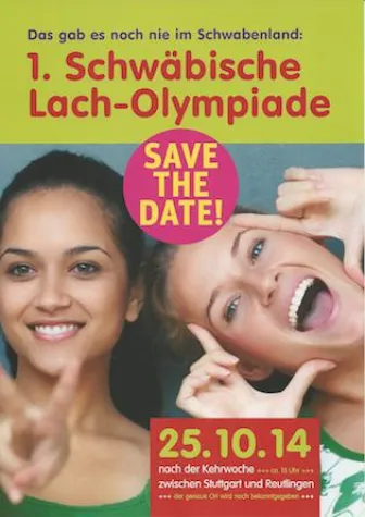 Bild: Die 1. Schwäbische Lacholympiade