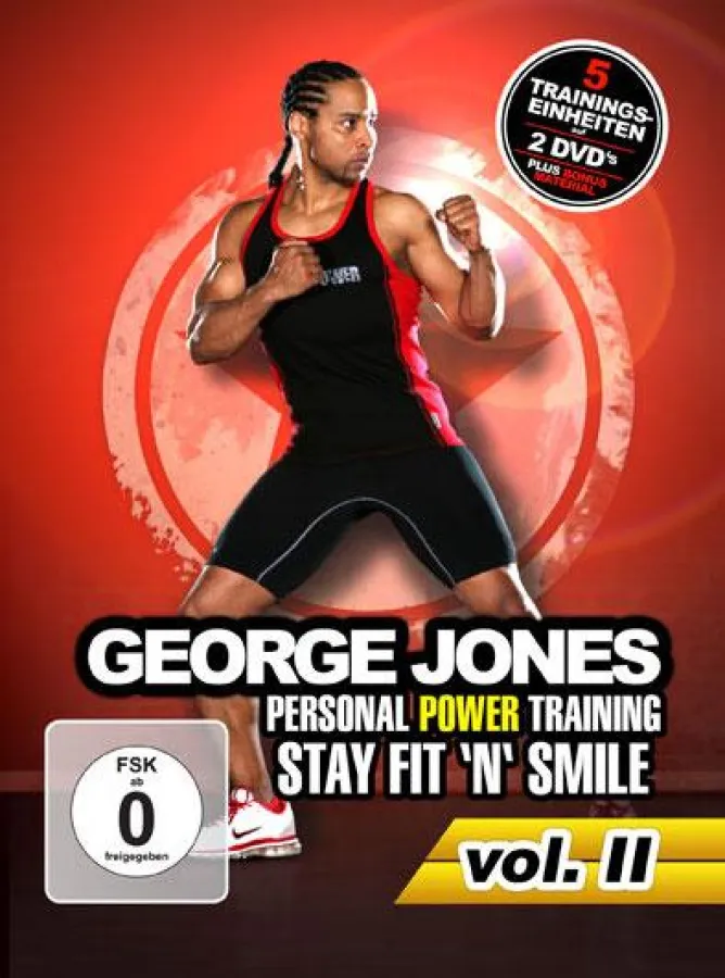 DVD Cover George Jones ?Personal Power Training ? Stay Fit ´n´Smile (Vol.II)?