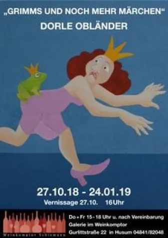 Bild: Ausstellung Dorle Obländer: „Grimms und noch mehr Märchen“