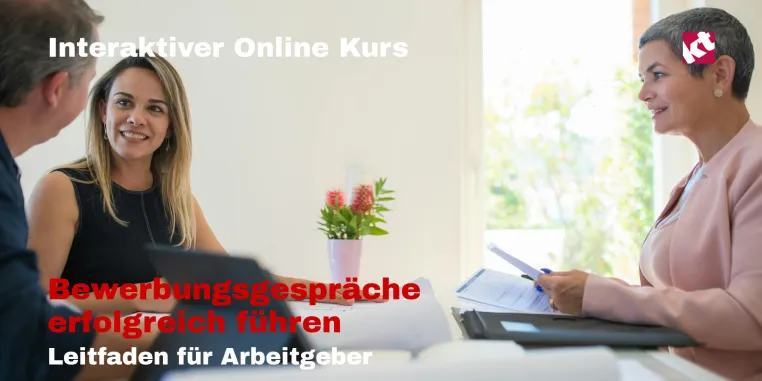 Bild: Kompakttraining HR-Seminar „Bewerbungsgespräche führen“ Online Kurs mit Bestnote SEHR GUT (1,0) 