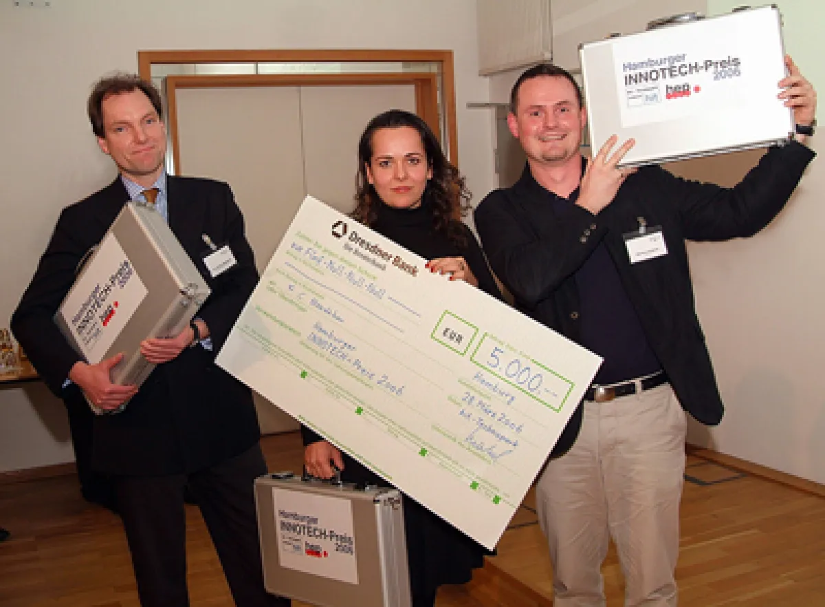 Gewinner des Ideenwettbewerbs Hamburger INNOTECH-Preis 2006