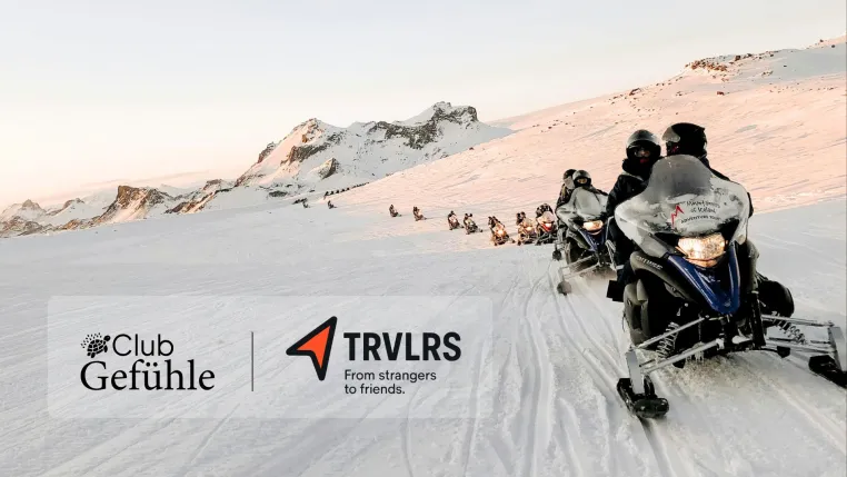 TRVLRS und ClubGefühle: Die richtige Gruppe steht, bevor die Reise beginnt Bild: TRVLRS und ClubGefühle: Die richtige Gruppe steht, bevor die Reise beginnt