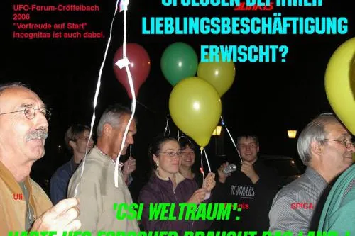 Bild: Jeder zweite Deutsche soll an Aliens glauben: UFO-Forscher vom CENAP auch