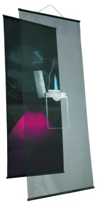 Neuer Bannerstoff mit 3D-Effekt Bild: Neuer Bannerstoff mit 3D-Effekt