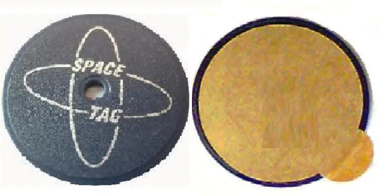 Bild: RFID 10 KBit SPACE TAG nutzbar als Elektronischer Lieferschein im „space around the world“