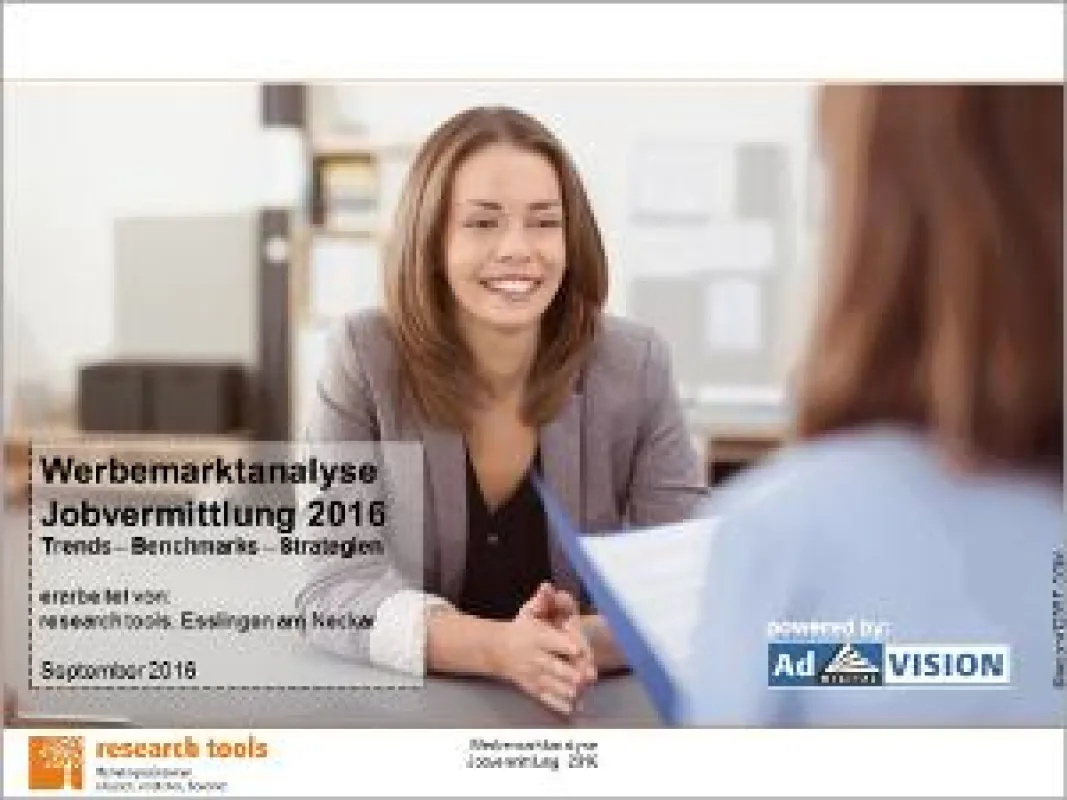 Werbemarktanalyse Jobvermittlung 2016