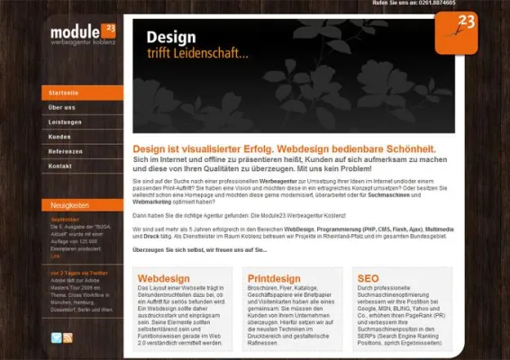 Bild: Koblenzer Werbeagentur mit neuem Webauftritt