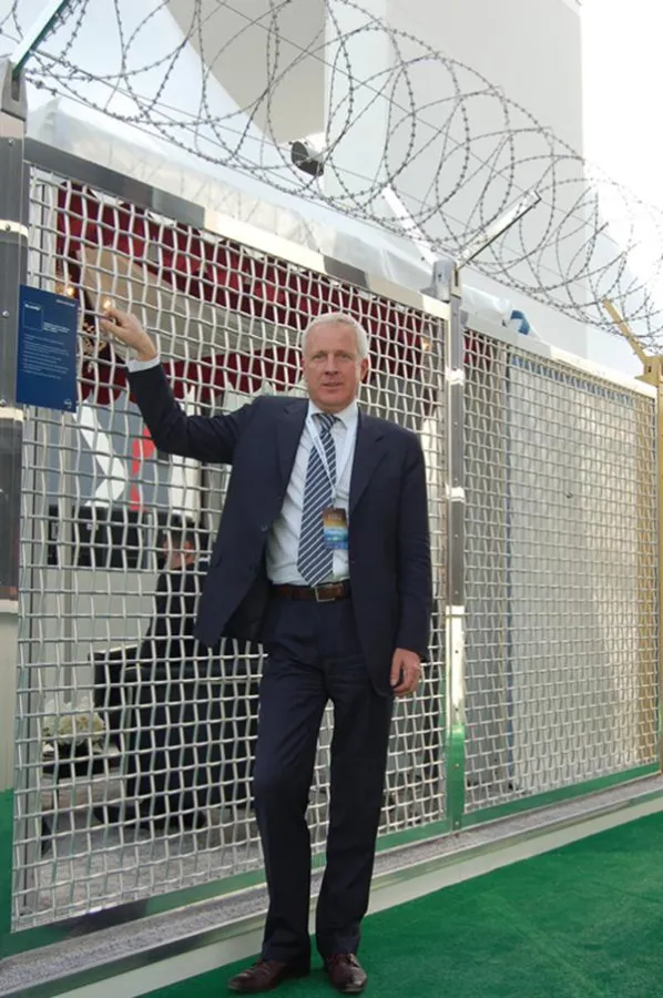 Ulrich Haverkamp auf der IDEX