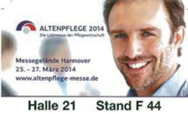 Bild: MULTITONE ist Aussteller auf der Fachmesse "Altenpflege 2014" vom 25. bis 27.03.2013 in Hannover