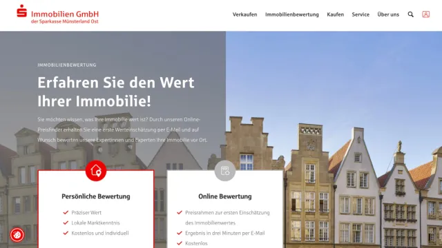 Immobilienmakler Münster - Sparkassen Immobilien GmbH - ImmobilienCenter Münster Bild: Immobilienmakler Münster - Sparkassen Immobilien GmbH - ImmobilienCenter Münster