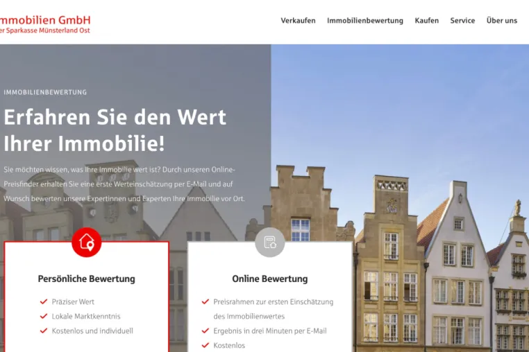 Bild: Immobilienmakler Münster - Sparkassen Immobilien GmbH - ImmobilienCenter Münster