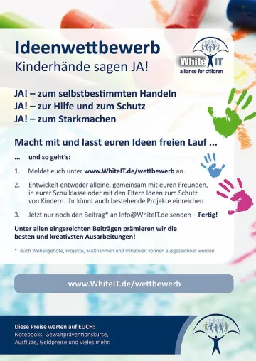 Paderborner Agentur TMC unterstützt Ideenwettbewerb zur Bekämpfung von Kindesmissbrauch Bild: Paderborner Agentur TMC unterstützt Ideenwettbewerb zur Bekämpfung von Kindesmissbrauch