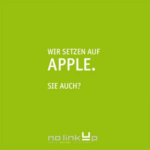 Bild: nolinkup | apple server solutions zielt auf die Kreativbranche