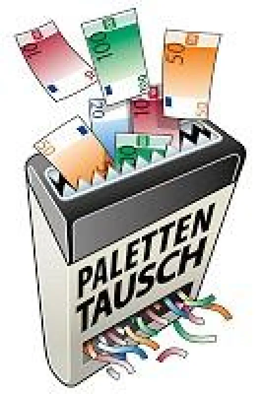 Geldvernichtungsmaschine Palettentausch