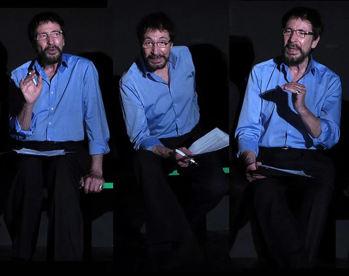 Wolfgang Keuter erzählt von seiner Methode Slow Actiung und dem ritualisierten Theaterspielen