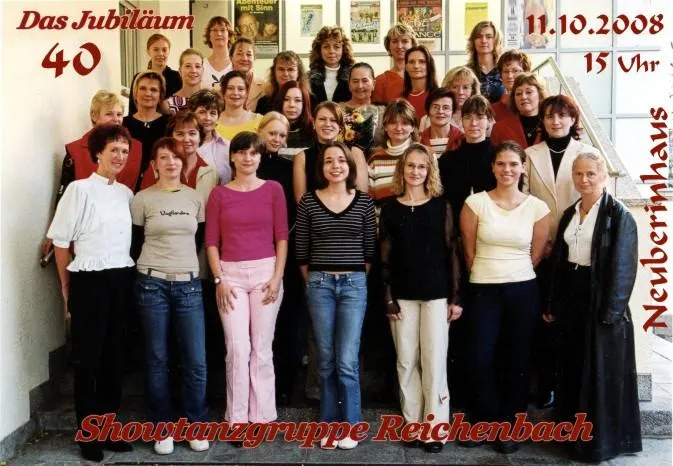Bild: Treffen der Showtanzgruppe Reichenbach im Neuberinhaus Reichenbach am 11.10.2008