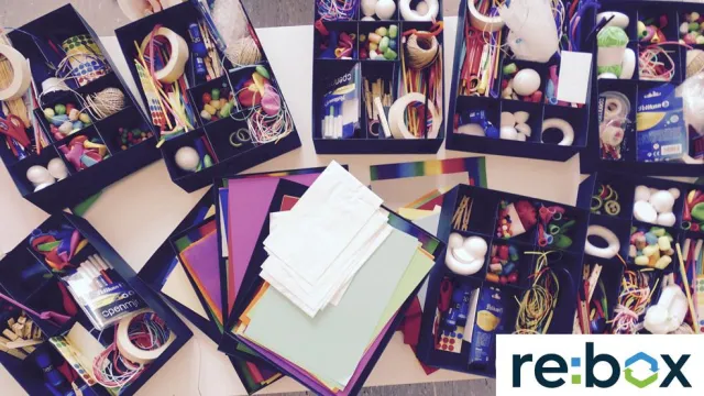 Bild: Design Thinking Workshops werden nachhaltiger - re:box startet Leasingmodell für Kreativmaterial