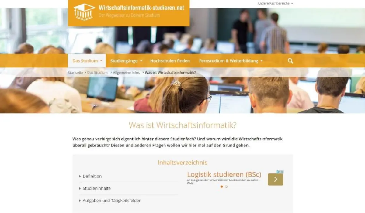 Portal Wirtschaftsinformatik-studieren.net