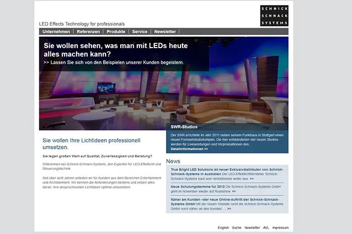 Bild: Näher am Kunden –der neue Online-Auftritt der Schnick-Schnack-Systems GmbH