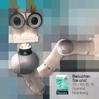 Bild: FRAMOS zeigt hochpräzises Optisches Tracking System auf dem MedTech Summit 2016