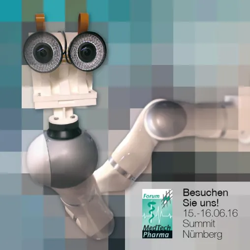 Bild: FRAMOS zeigt hochpräzises Optisches Tracking System auf dem MedTech Summit 2016