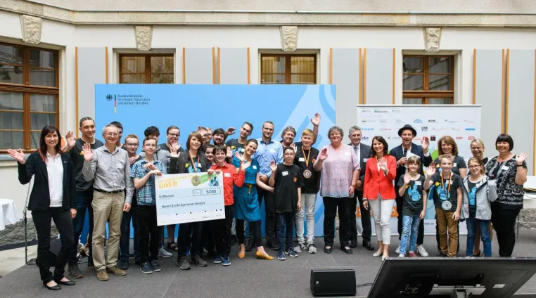 Bild: Energiesparmeister: Schule aus Sachsen holt Gold in bundesweitem Klimaschutz-Wettbewerb