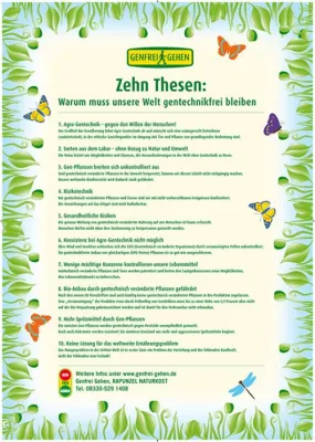 Bild: „Genfrei Gehen“ – der zweite Marsch für eine gentechnikfreie Welt erreicht die Lutherstadt Wittenberg