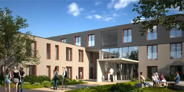 Bild: Baubeginn für 122 nachhaltig errichtete Studentenapartments in Alfter erfolgt