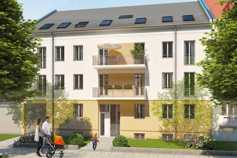Neubau in Berlin-Lankwitz zu 100 Prozent verkauft Bild: Neubau in Berlin-Lankwitz zu 100 Prozent verkauft