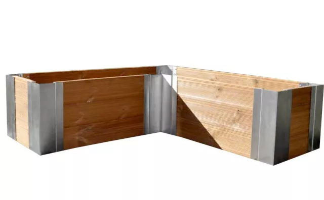 Bild: Edelstahl-Hochbeete: Die langlebige und elegante Design-Variante des Hochbeets
