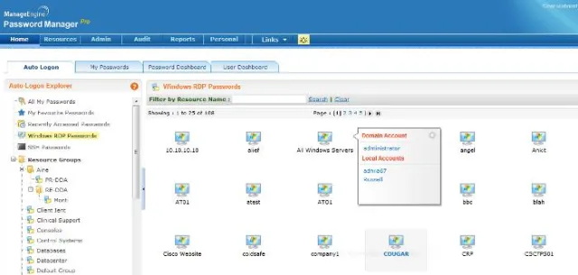 Bild: Password Manager Pro von ManageEngine erhält Remote-Zugriffsmöglichkeit über HTML5