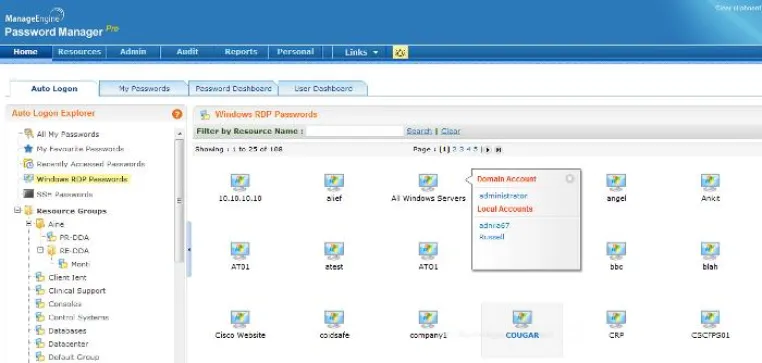 Bild: Password Manager Pro von ManageEngine erhält Remote-Zugriffsmöglichkeit über HTML5