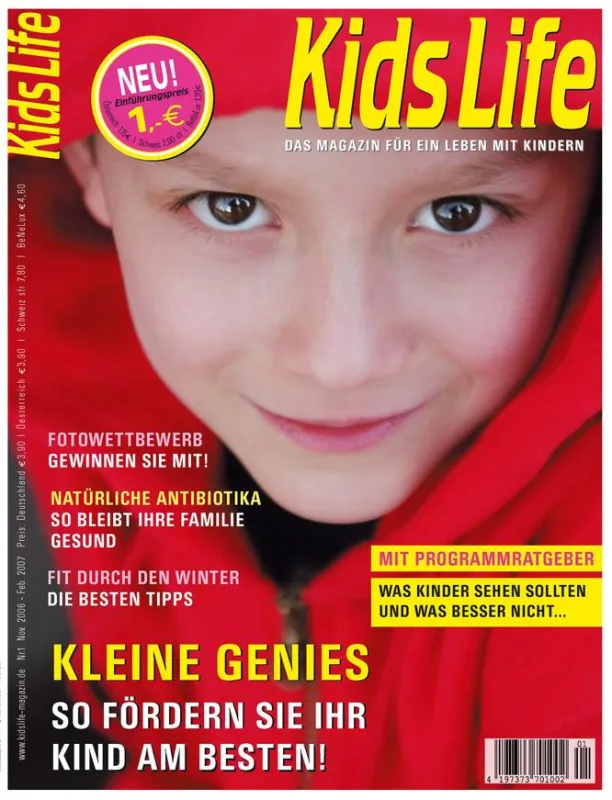 Jetzt neu: KidsLife - Das Magazin für ein Leben mit Kindern