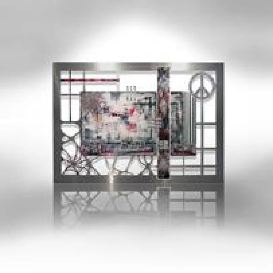 Organisch und geometrisch: 'Love and Peace' aus der neuen Museumskollektion.