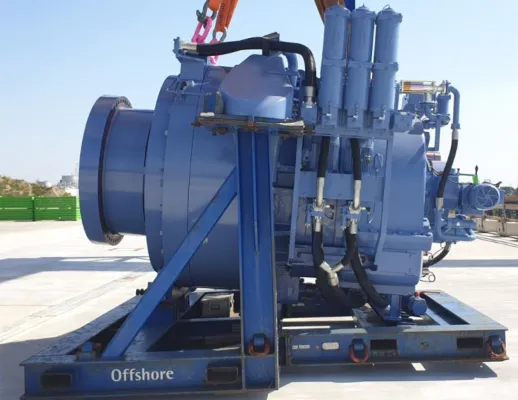 Bild: Bekanntmachung der öffentlichen Versteigerung am 29.11.19 von Winergy-Getrieben