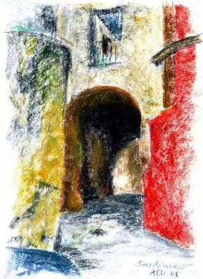 Bild: Anna Catrin Ueker: „Unterwegs - Malerei und Grafik“