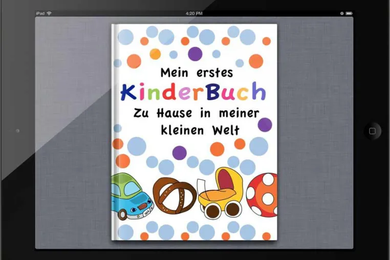 Das neue, interaktive e-Book „Mein erstes KinderBuch“ ist ab sofort als Download im iBookstore verfügbar Bild: Das neue, interaktive e-Book „Mein erstes KinderBuch“ ist ab sofort als Download im iBookstore verfügbar