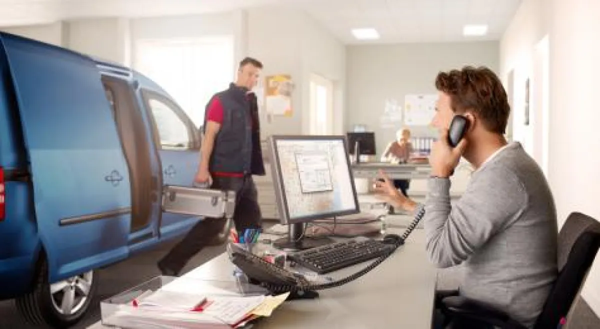 Die offene Telematik-Plattform WEBFLEET. Bild: TomTom Telematics