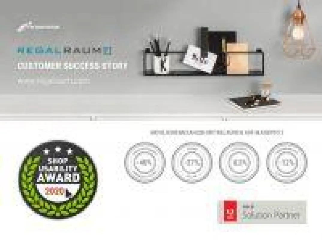 TechDivision gewinnt mit dem Kunden Regalraum erneut einen Shop Usability Award in der Kategorie Masterclass Design