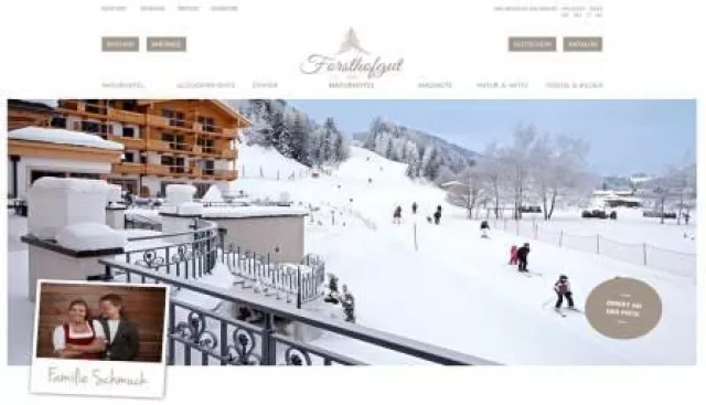 Bild: Jetzt online: Die neue Website des Naturhotel Forsthofgut - Familiär, authentisch und kinderleicht