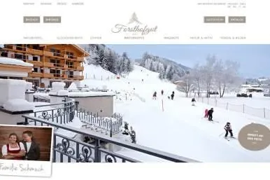 Bild: Jetzt online: Die neue Website des Naturhotel Forsthofgut - Familiär, authentisch und kinderleicht